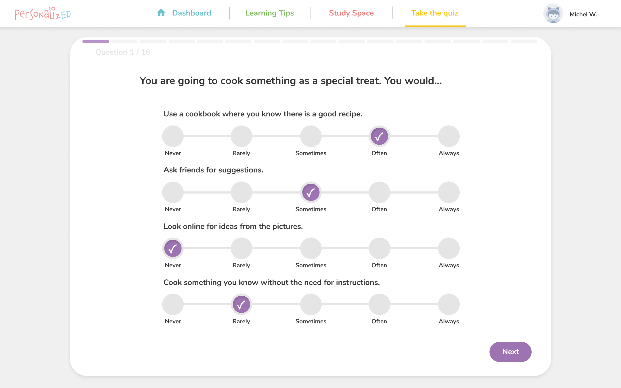 web app wireframe